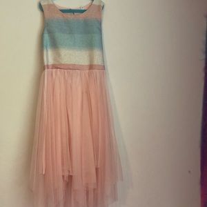 Ombré glittery long dress ✨🌸